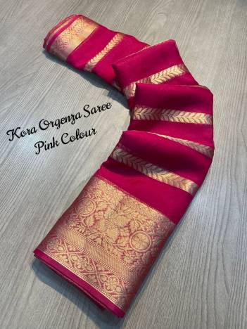 KF Vol 7 By Sagar Impex Organza Silk Partywear Saree Collection